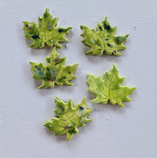 Clay Leaves $1.00  per leaf
