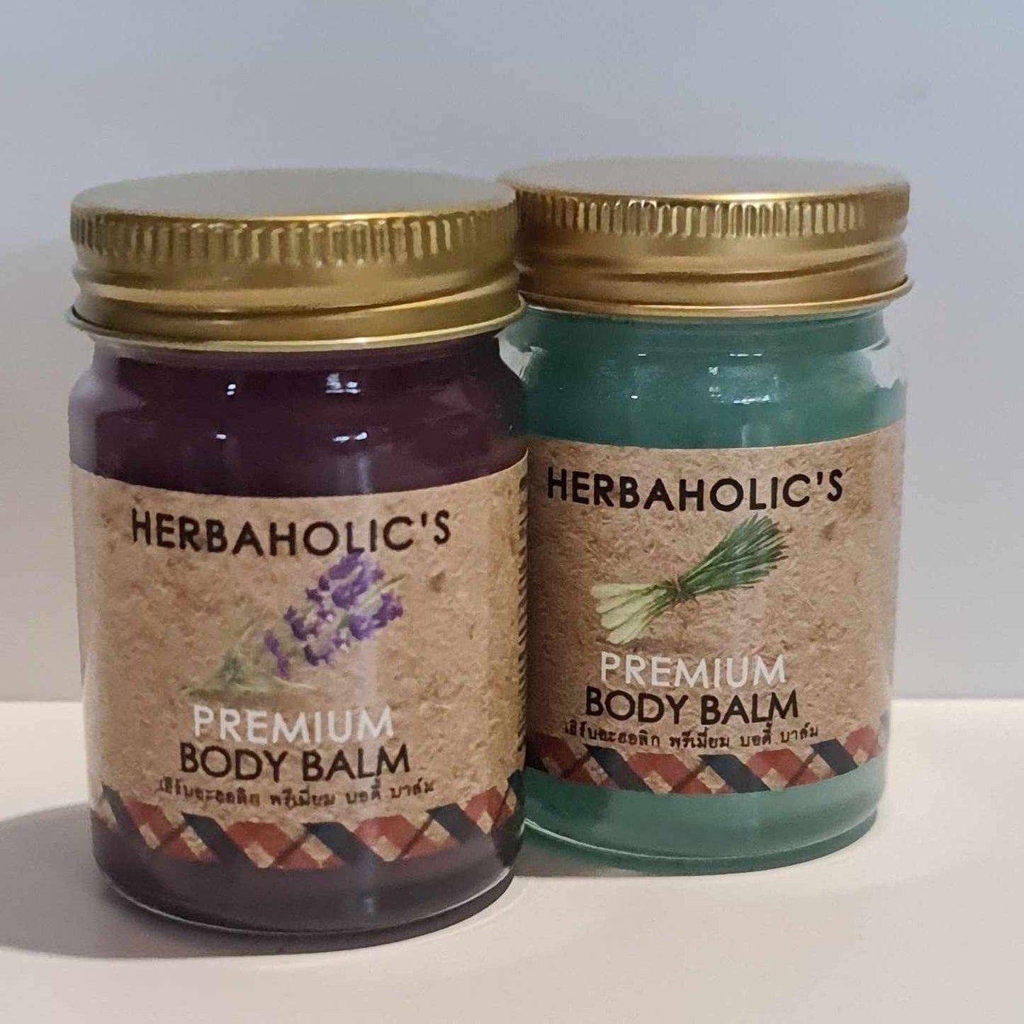 Lavender for sleep and relaxation, Lemonbalm for itchiness and insect bites.