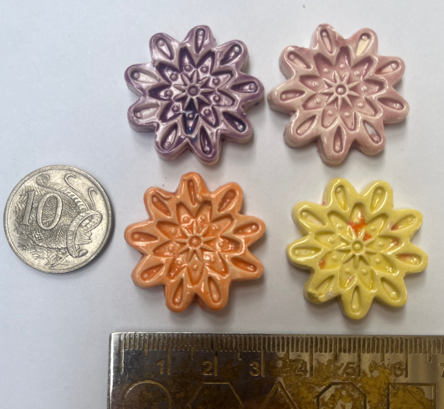 Clay Flowers 3cm